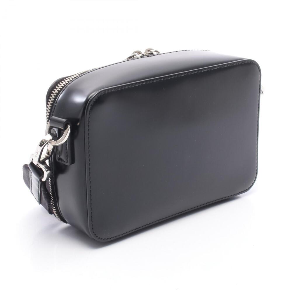 Prada Bag Leather Shoulder Black